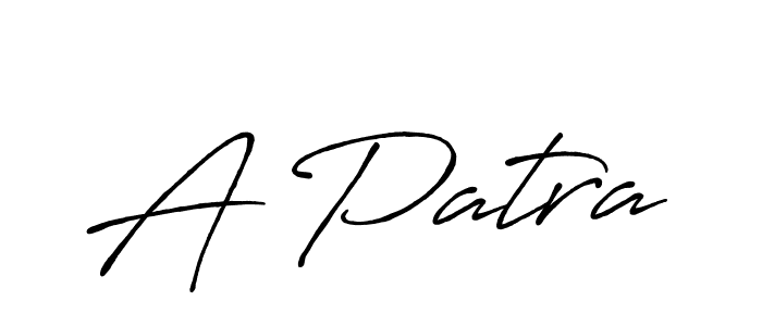 It looks lik you need a new signature style for name A Patra. Design unique handwritten (Antro_Vectra_Bolder) signature with our free signature maker in just a few clicks. A Patra signature style 7 images and pictures png